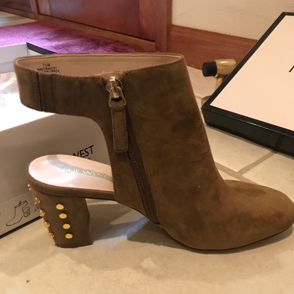 Nine West suede booties - Picture 3 of 6